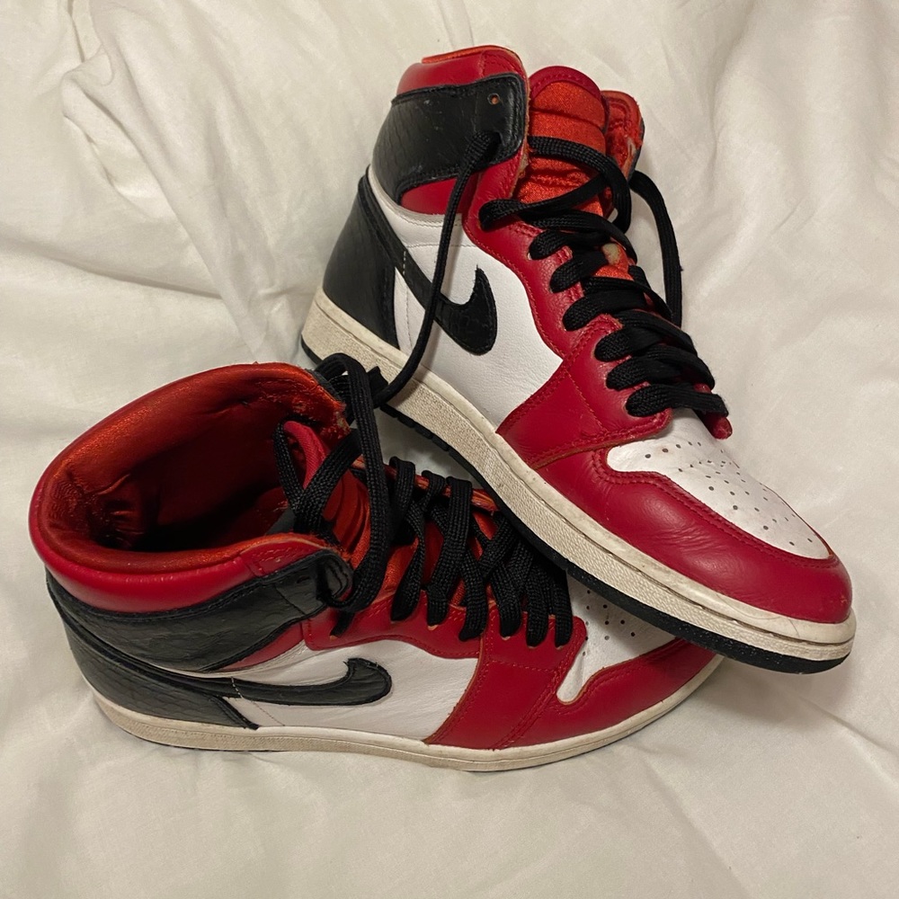 Red Nike Air Jordan’s